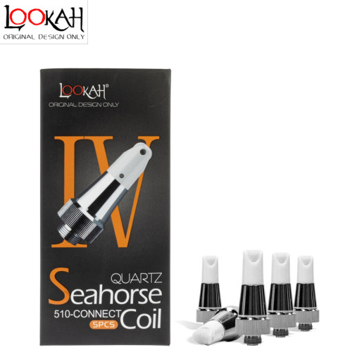 Lookah Seahorse 510 Quartz Iv Coil 5ct/pk